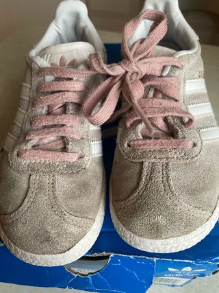 Scarpe Adidas Gazelle beige/rosa