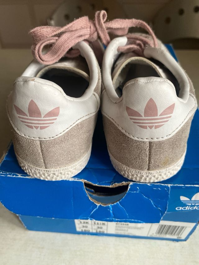 Scarpe Adidas Gazelle beige/rosa