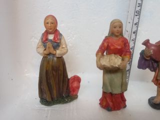 PASTORI PRESEPE RESINA