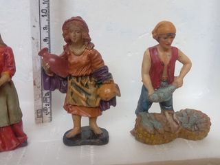 PASTORI PRESEPE RESINA