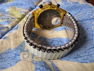 Orologio Swatch Chrono Giallo Trasparente