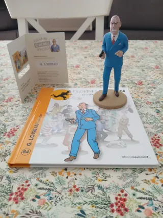 Figura Tintín G. Loiseau Ed. Moulinsart num. 84