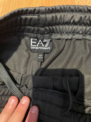 Chándal EA7 Emporio Armani Gris