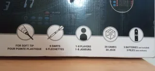 Diana de dardos para punta de plástico