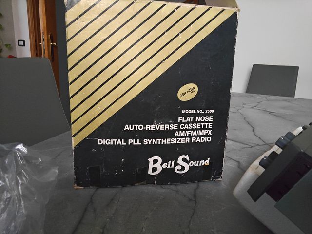 Autoradio BellSound 2500 Vintage Cassette PLL