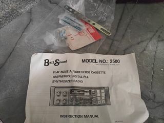 Autoradio BellSound 2500 Vintage Cassette PLL