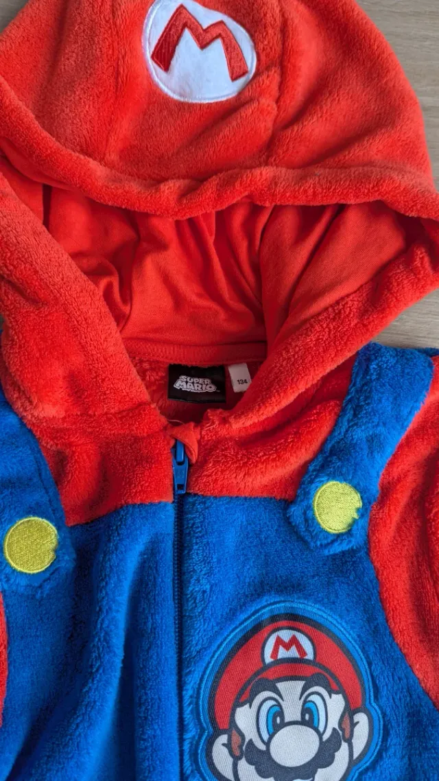 Pijama Mario Bros Talla 134