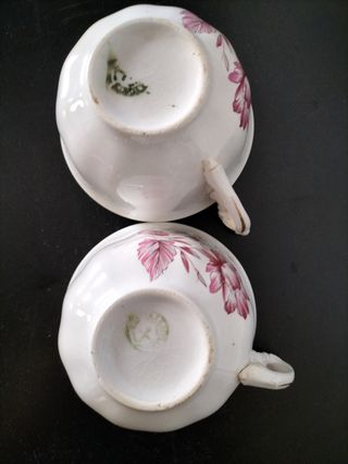 Tazas Cartuja Sevilla Florales