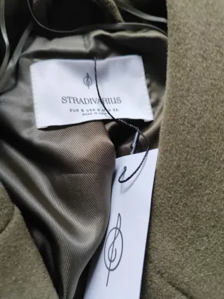 Abrigo oversize tacto suave