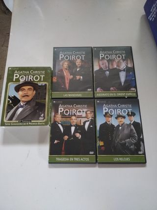 DVDs Poirot Agatha Christie Edición Especial