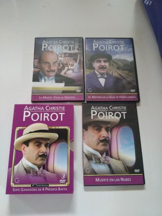 DVDs Poirot Agatha Christie Edición Especial