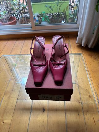 Sandalias GIORGIO ARMANI rosa talla 36