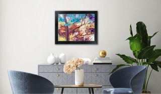 Cuadro Óleo Abstracto Impresionista