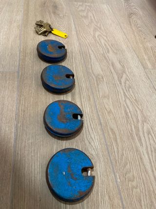 4 Candados para persiana exterior