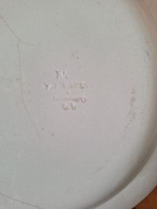 Plato Llano de Colección Pierre-Joseph Boch