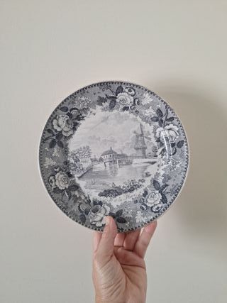 Plato Llano de Colección Pierre-Joseph Boch