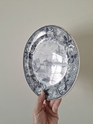 Plato Llano de Colección Pierre-Joseph Boch