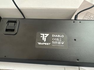 Teclado Mecánico Gaming Tempest Diablo RGB Nuevo!!