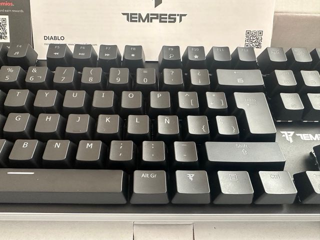 Teclado Mecánico Gaming Tempest Diablo RGB Nuevo!!