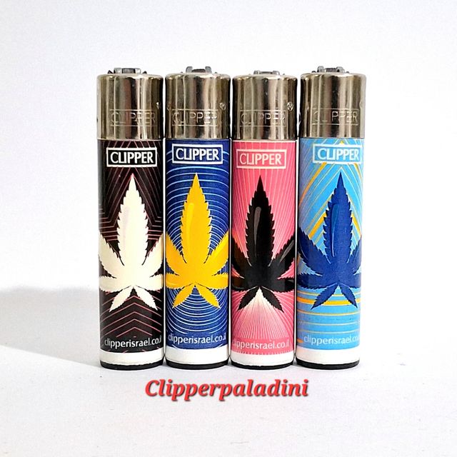 Accendini Clipper Foglia Israel 