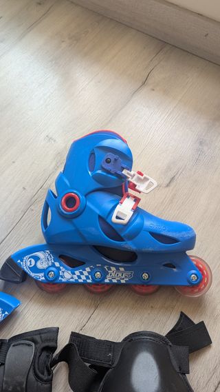 Patines Oxelo Play 3 Niños Talla 32-34 Azul