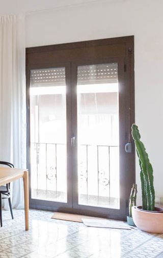 5 Balconeras Aluminio con Persiana