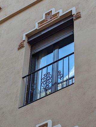 5 Balconeras Aluminio con Persiana