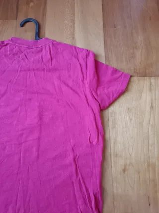 Camiseta Hollister Rosa Talla S