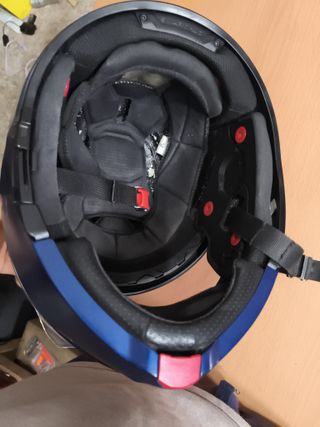 Casco Moto HJC i90 Azul talla L