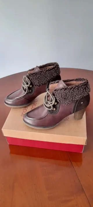Botines mujer, Pikolinos,Marrón, Nuevos.En mano.