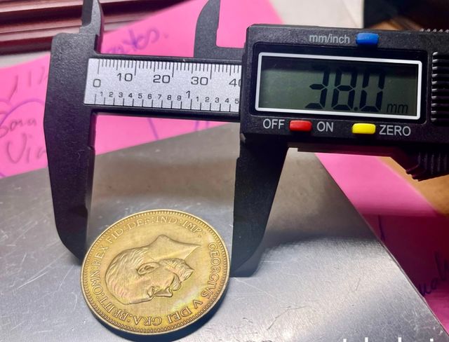 Moneda Oro puro de Jorge V Inglaterra 1911