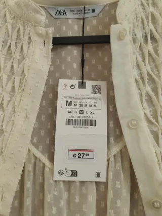 Camisa Zara Mujer Talla M