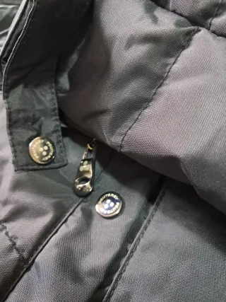 Giubbotto Peuterey nero con pelliccia