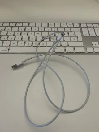 Teclado alfanumérico de Apple en español