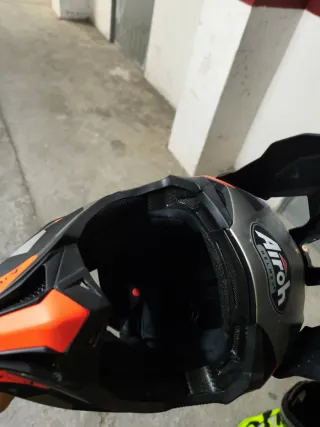 Casco Enduro Airoh + Gafas 100%