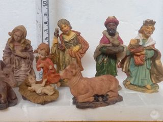 PASTORI PRESEPE RESINA