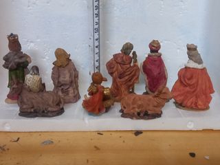 PASTORI PRESEPE RESINA