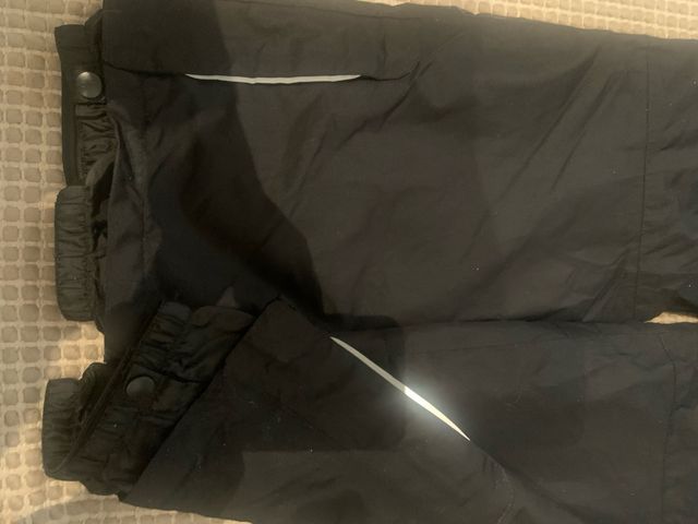 Pantalón de esquí negro 12 años. CRIVIT
