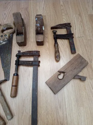 Lote Herramientas Antiguas Carpintería