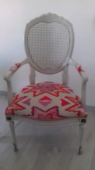 Sillón Luis XV piedra boho