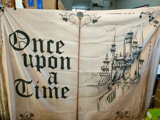 Sfondo Castello Once Upon a Time 2,1x1,5m