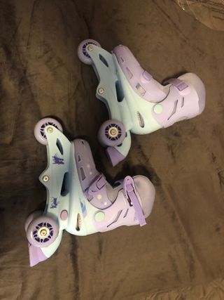 Patines Frozen Disney Niña Talla Ajustable 29-32