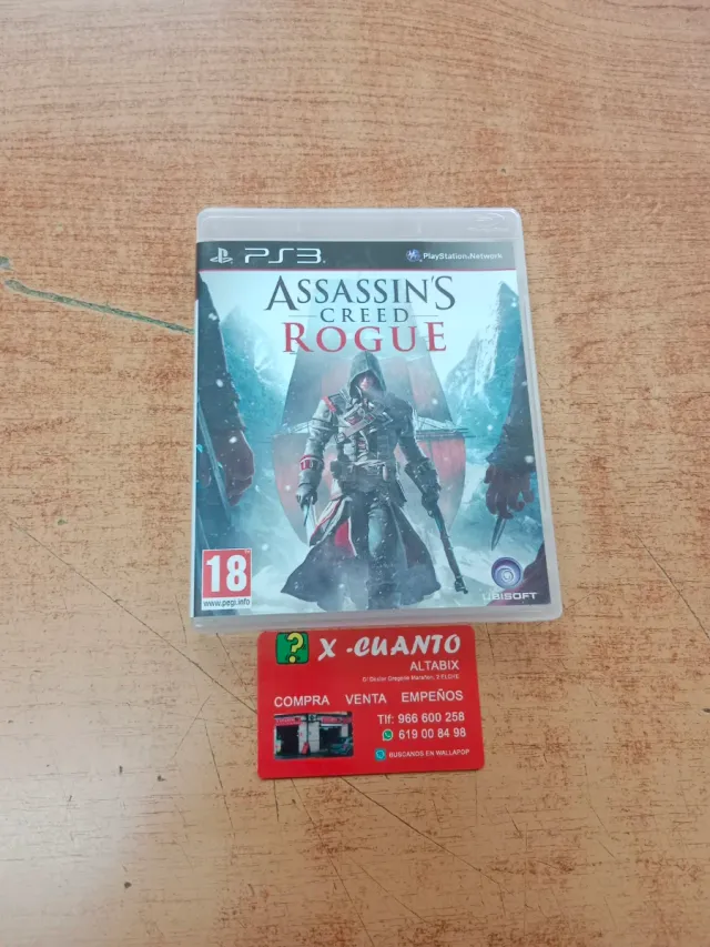 GIOCO ASSASSIN'S CREED ROGUE PER PS3