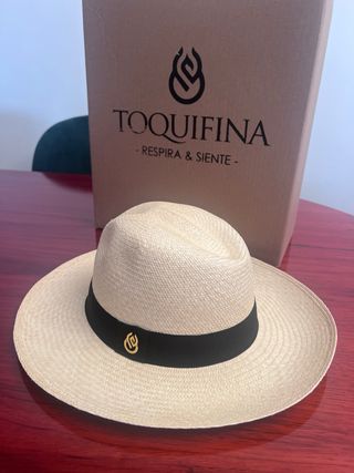 Sombrero Panama Toquifina 100% Paja Toquilla