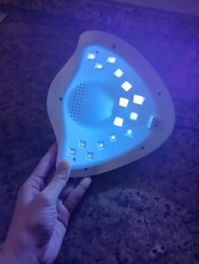 Lámpara UV LED Elehot Rosa