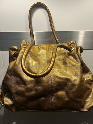Bolso Furla Piel Dorado