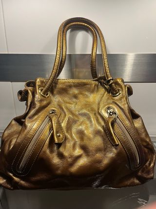 Bolso Furla Piel Dorado