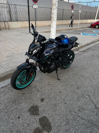 Yamaha MT-07 Negra