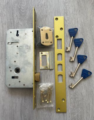 Nueva Cerradura de puerta entrada con llaves 