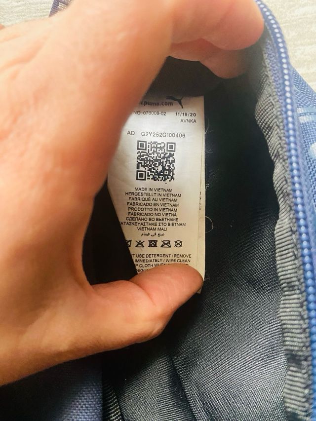 Riñonera Puma Azul Original